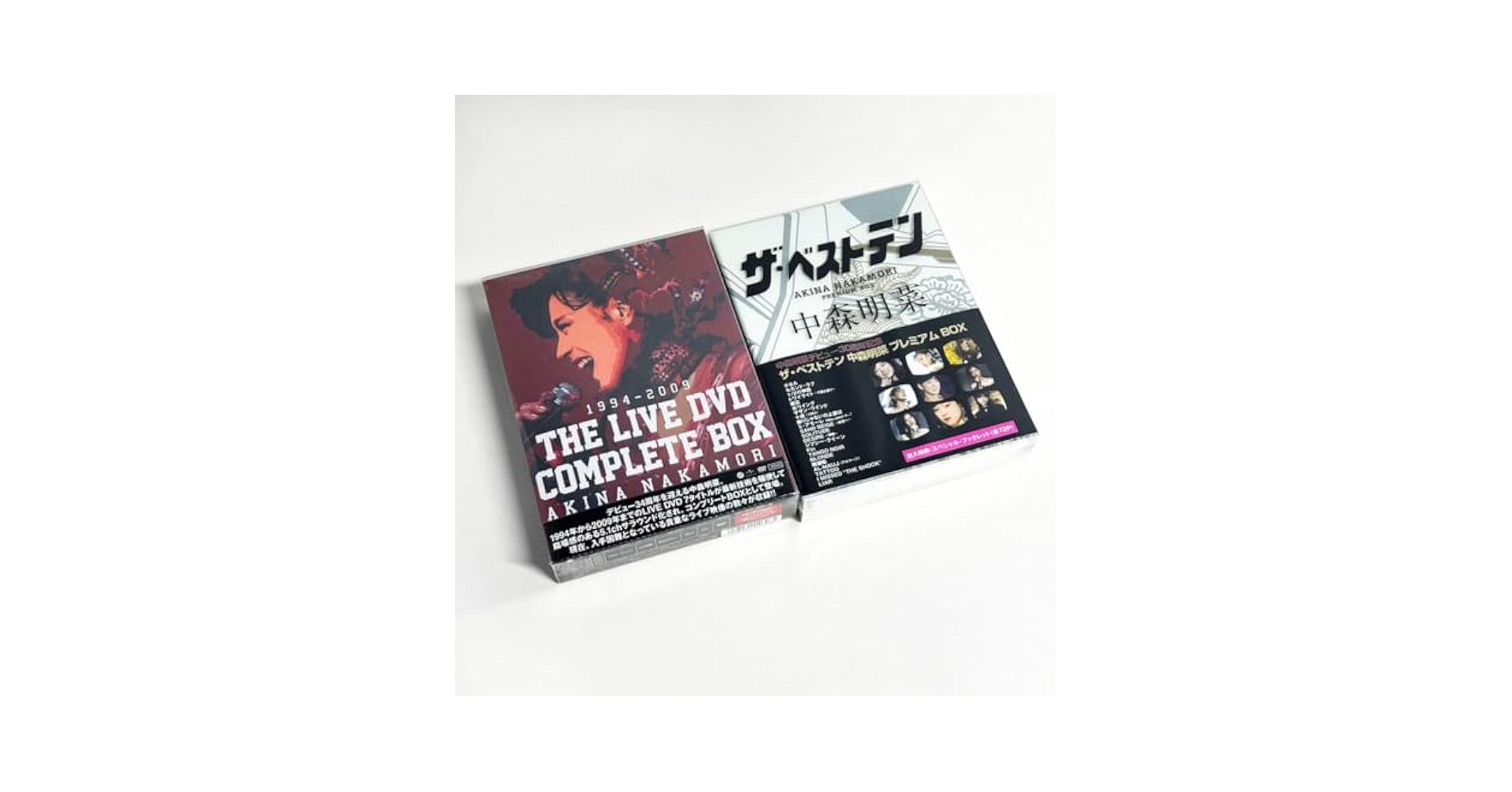 中森明菜 THE LIVE DVD COMPLETE BOX 中森明菜 1994-2009 THE LIVE DVD