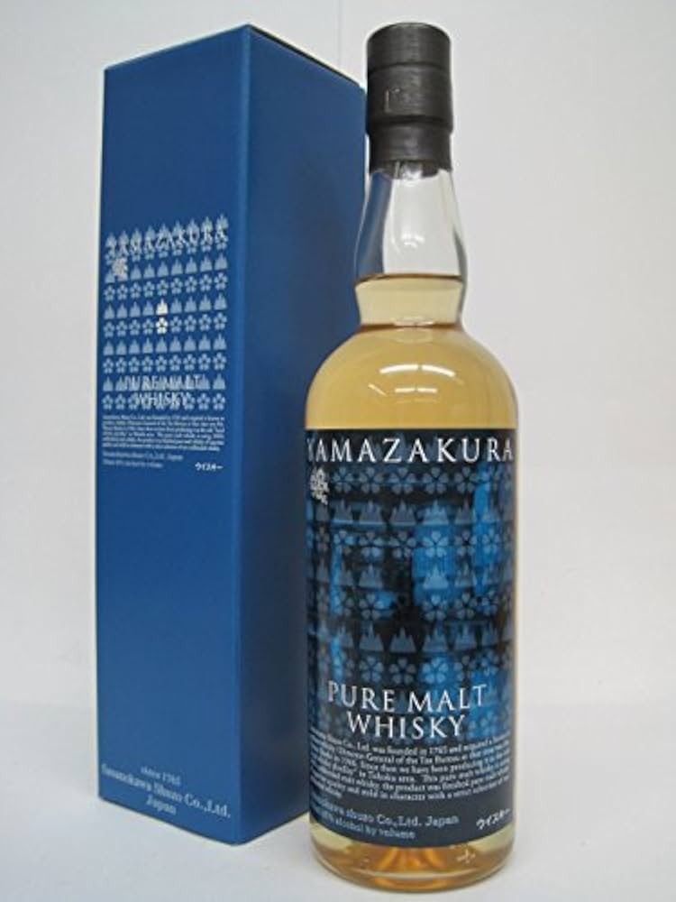 Amazon.co.jp: 【国産ウイスキー】山桜 ピュアモルトウイスキー 笹の川