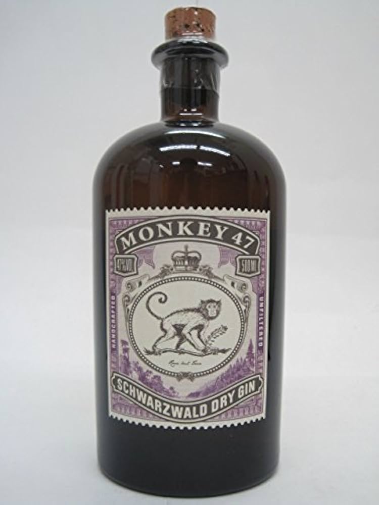 ☆フェルト☆【未開封】モンキー47 ヘンドリックス ジン 2本セット