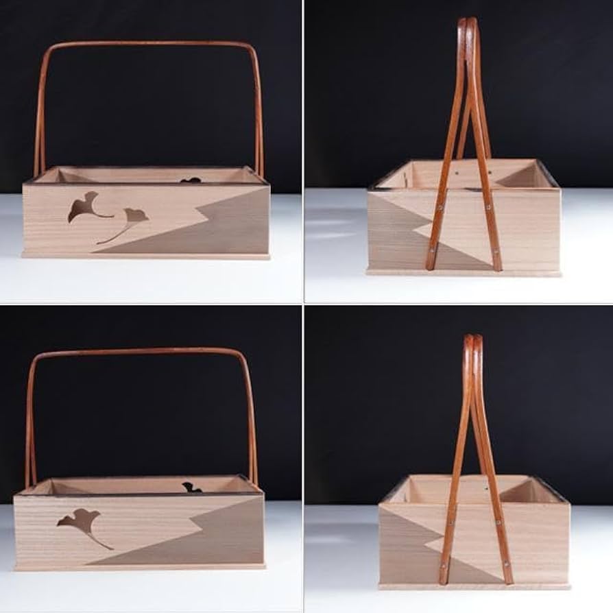 茶道具】屋久杉鞍形莨盆 田原一斎作