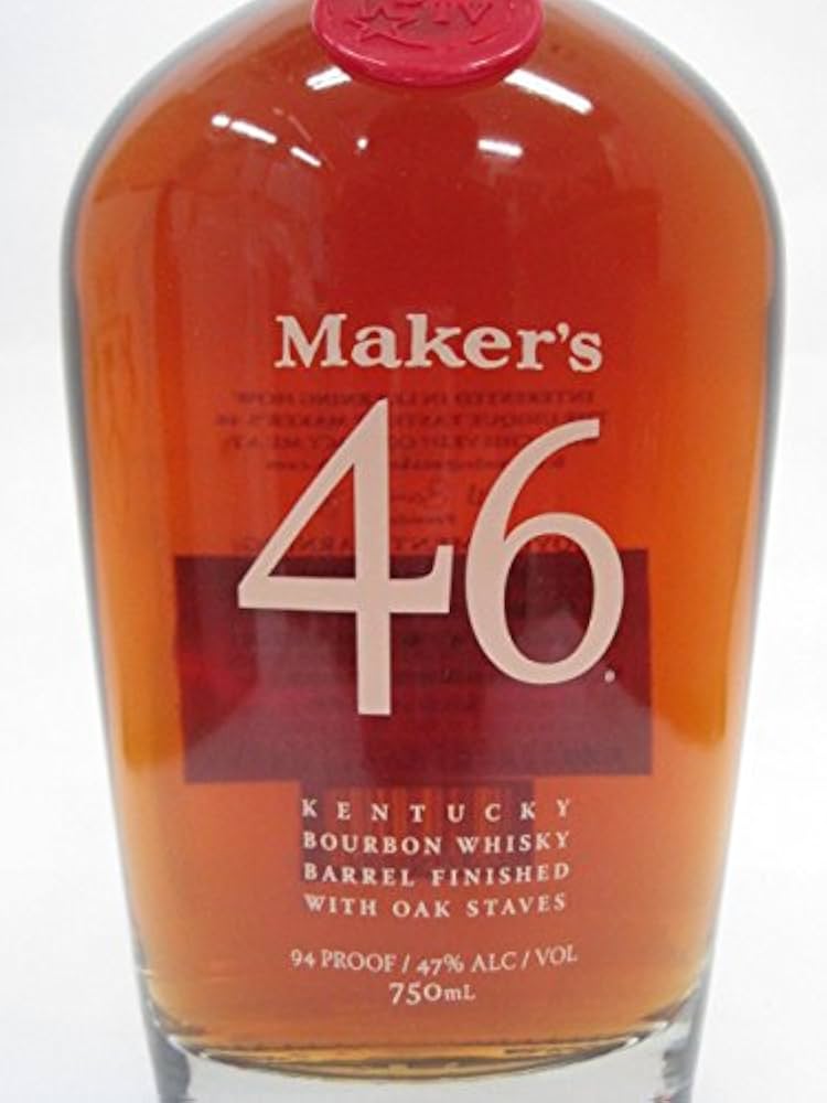 Amazon.co.jp: 【旧ボトル】メーカーズ 46 (メーカーズマーク) 47度