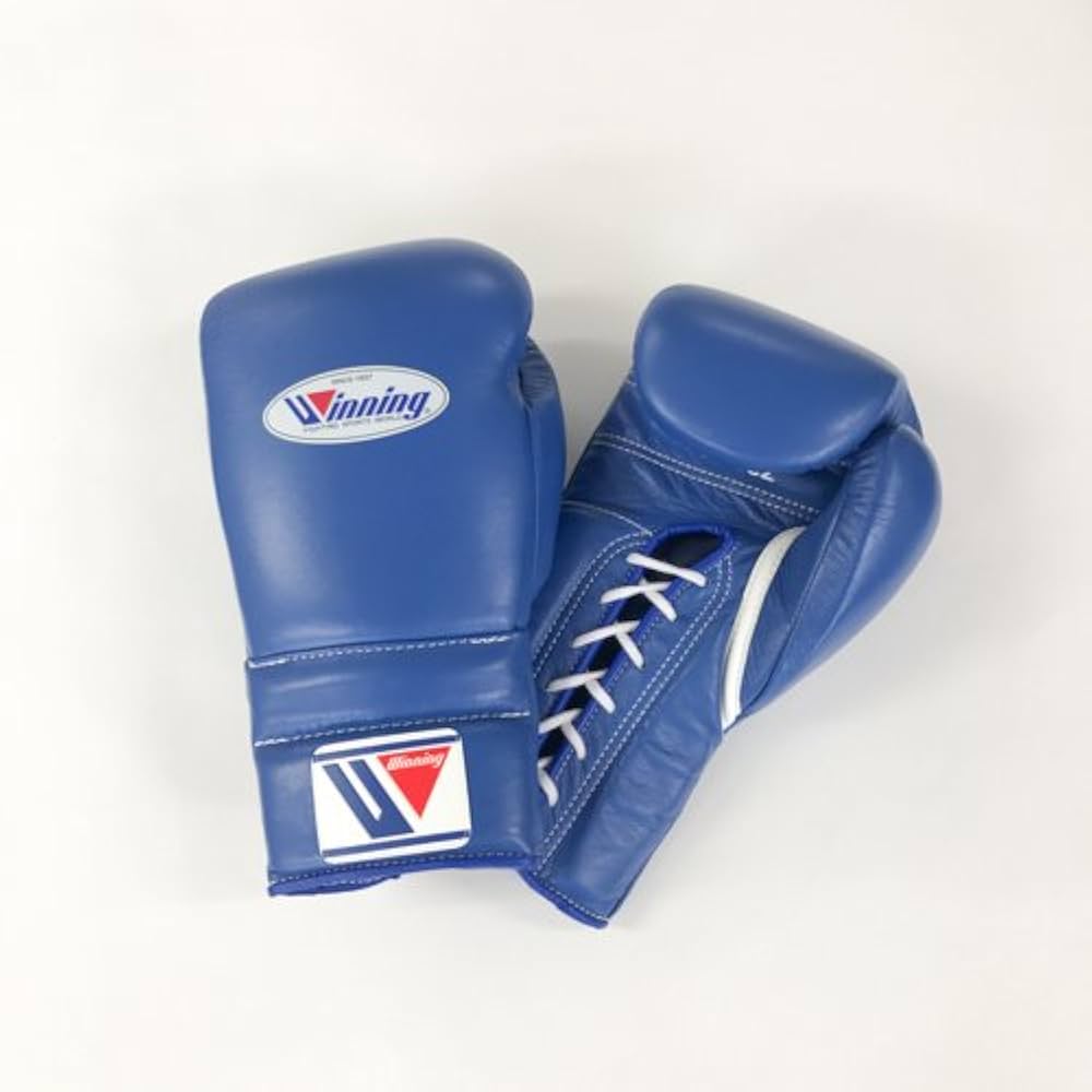 Winning ウイニング ボクシンググローブ 14oz 紺金 別注品③ winning