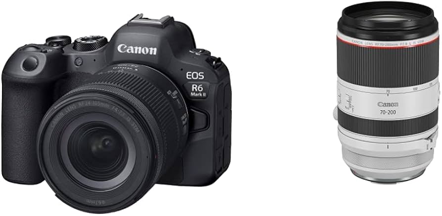 Amazon.com : Canon EOS R6 Mark II RF24-105mm F4-7.1 is STM KIT