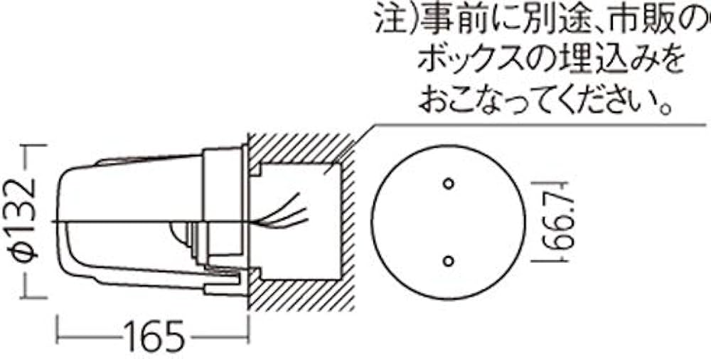 Amazon.co.jp: パナソニック 業務用レンジフード向けLED照明器具 全