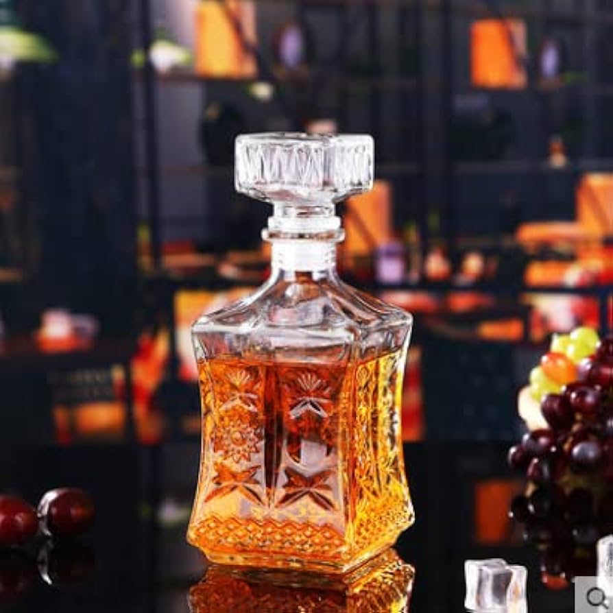 Amazon | デキャンタ クリスタル ボトル、エレガントな外国のワイン