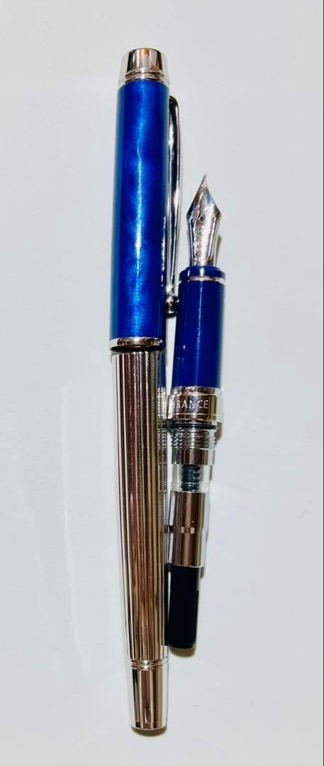 Pilot 万年筆 GRANCE ブルーマーブル 14K PILOT 万年筆 [限定