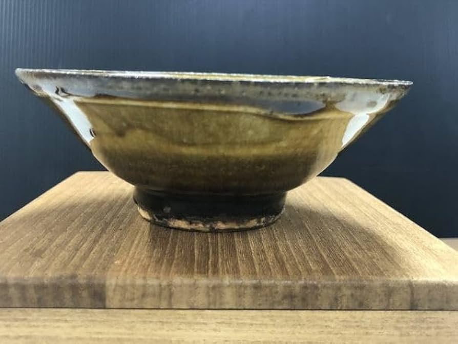 真作 珍品 】唐三彩様櫛目文洋茶器 (河井寛次郎) / 識箱付属 真作 珍品 】