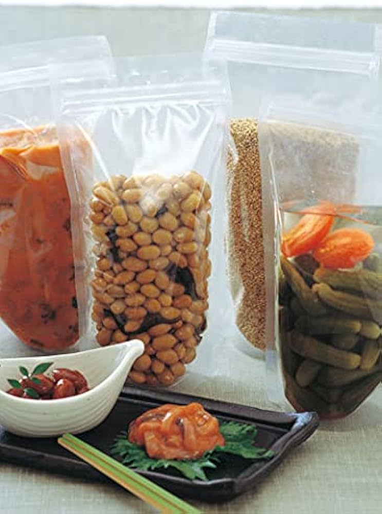 福助工業 ナイロンポリ Cタイプのスタンディングチャック 2400枚 保管