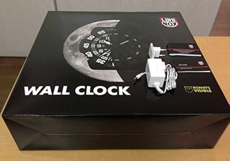 Amazon.co.jp: LUNINOX ルミノックス BIG40 Wall Clock ウォール