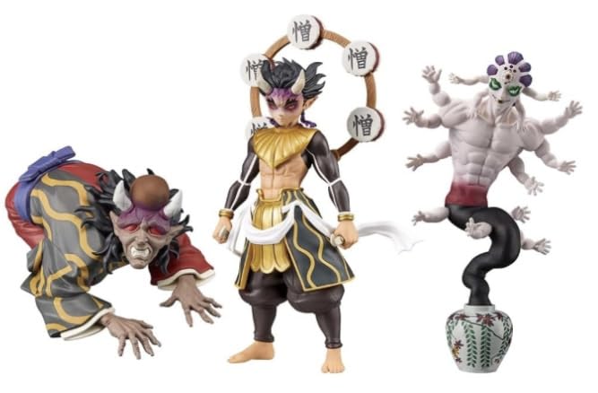 鬼滅の刃 上弦集結 キービジュ 缶バッジ 鬼舞辻無惨 半天狗 玉壺 24点