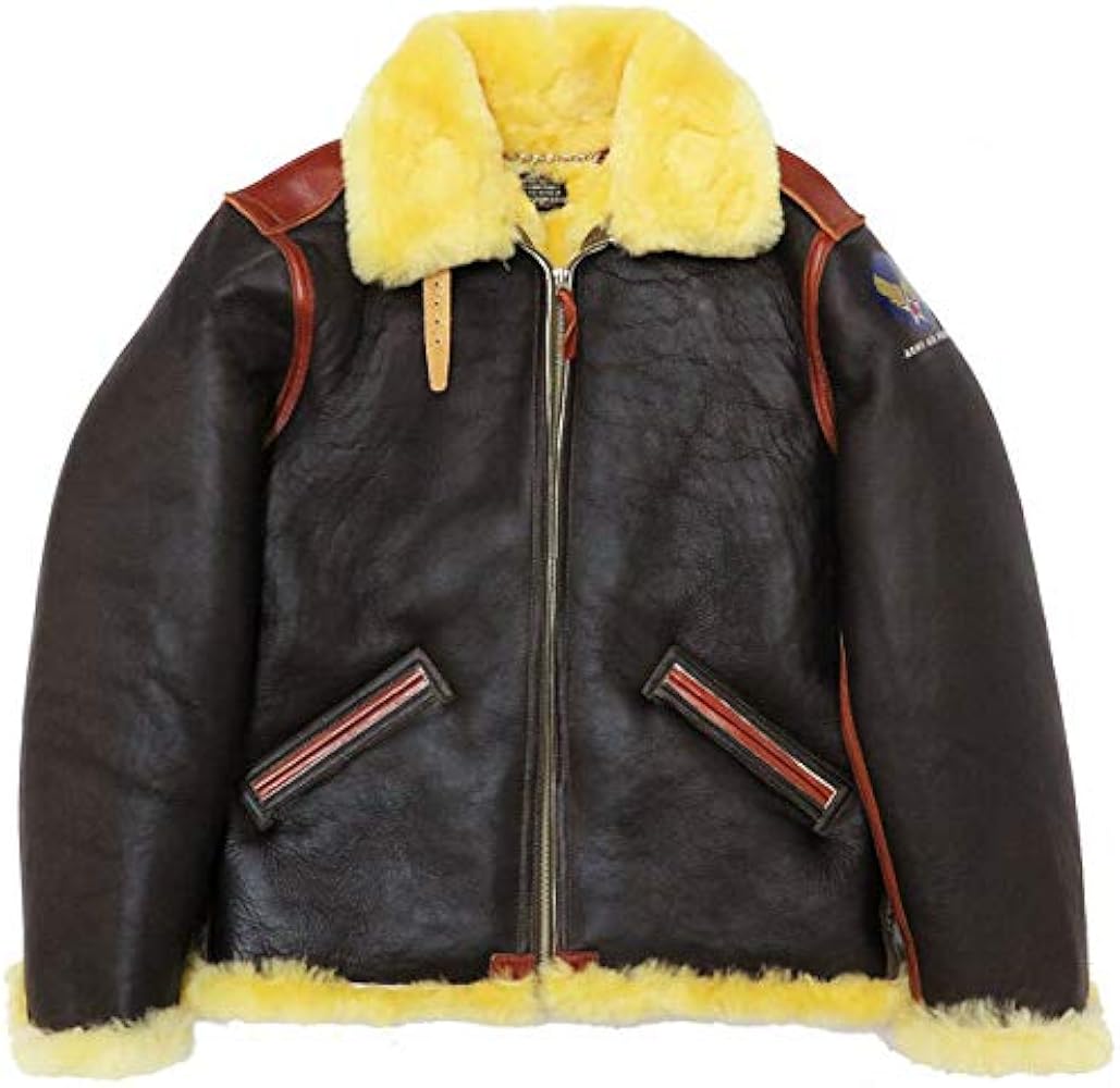 Amazon | [バズリクソンズ] B-6 フライトジャケット シープスキン