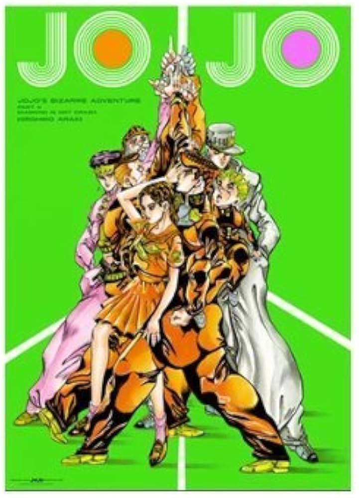 Amazon.co.jp: 荒木飛呂彦原画展 ジョジョ展 B2ポスター 第4部
