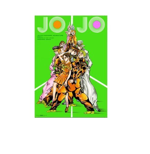 ジョジョ展 ポスター 3部〜8部 + グラフィックA1 ポスター金沢