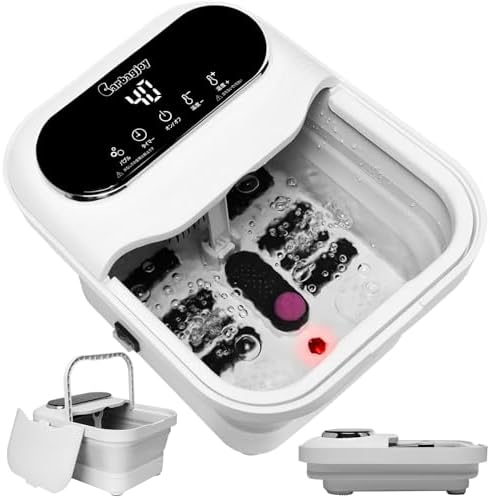 新品✨ Ameer 足湯器 足湯 フットバス 温度調節 保温機能 電動揉み玉