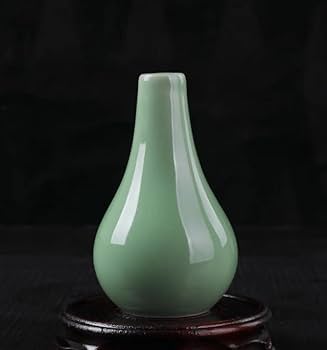 Amazon.co.jp: 龍泉青磁 「水滴」 花器 花瓶一輪挿し フラワーベース