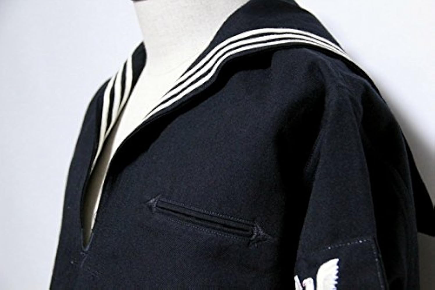 Amazon.co.jp: アメリカ海軍 ウール セーラー ジャケット/US NAVY