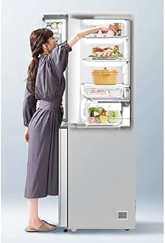 Amazon | アクア AQR-TZ42K(S) 4ドア冷蔵庫 (420L・フレンチドア