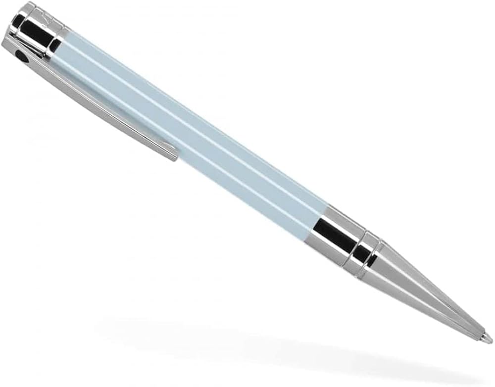 Amazon | S.T.Dupont D-イニシャル ボールペン ブルー/クロム | 油性