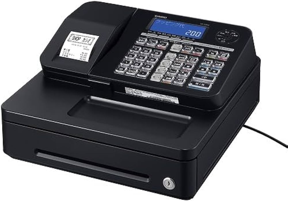 CASIO NL-200 8部門 レジスター 軽減税率 250826 CASIO 電子レジスター