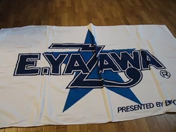 Amazon.co.jp: 矢沢永吉 タオル ロゴ 特大バスタオル 白 青 黒 : おもちゃ