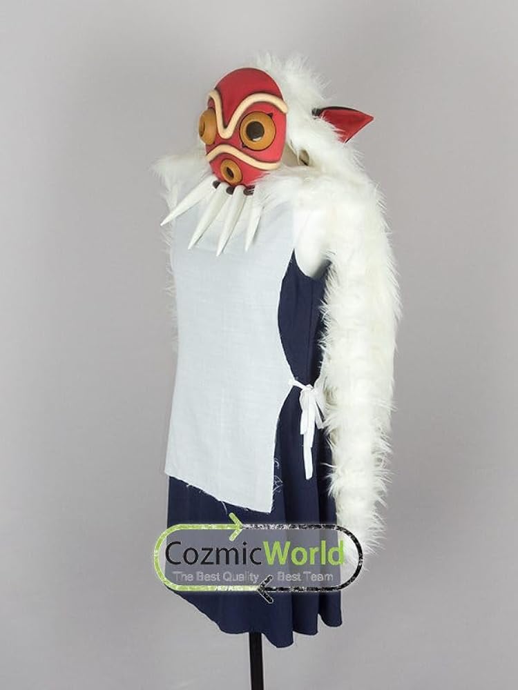 Amazon.co.jp: YY_COS [もののけ姫] サン コスプレ衣装 (ウイッグ 仮面