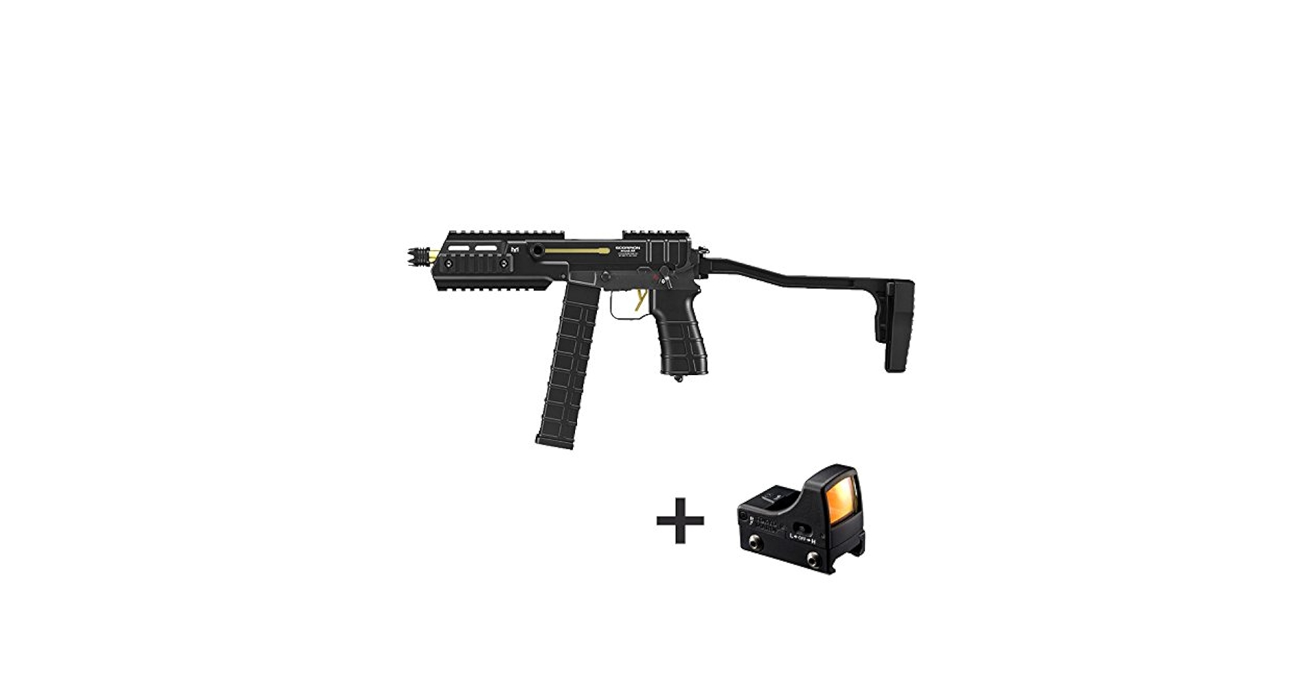 Makoto54様用]東京マルイ スコーピオンmod.d C ドットサイト Makoto54