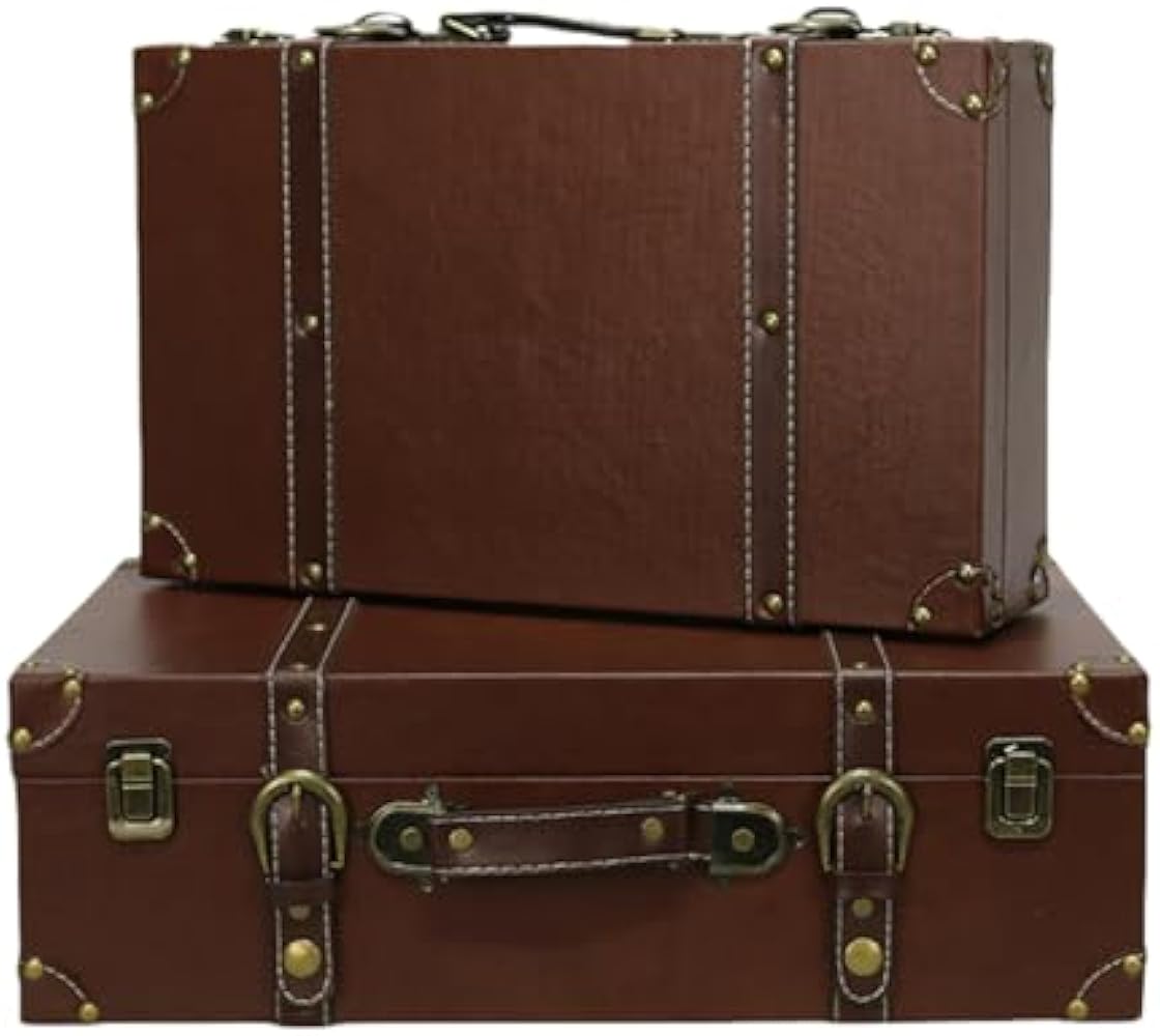 Amazon | [acmeer] トランクケース スーツケース レトロ トランク 収納