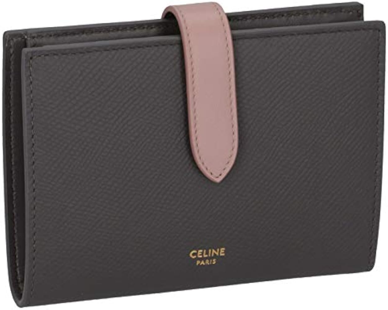 Amazon | [セリーヌ] 財布 二つ折り ミディアム ストラップ ウォレット