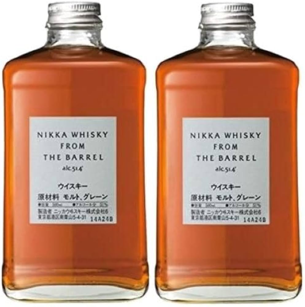 Amazon.co.jp: ニッカウヰスキー フロム・ザ・バレル 500ml 2本入り