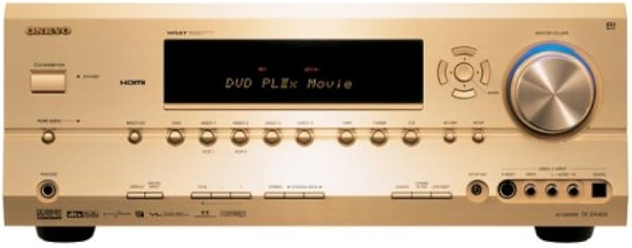 Amazon.co.jp: ONKYO AVセンター 185W×7ch HDMI TX-SA604(N) /ゴールド