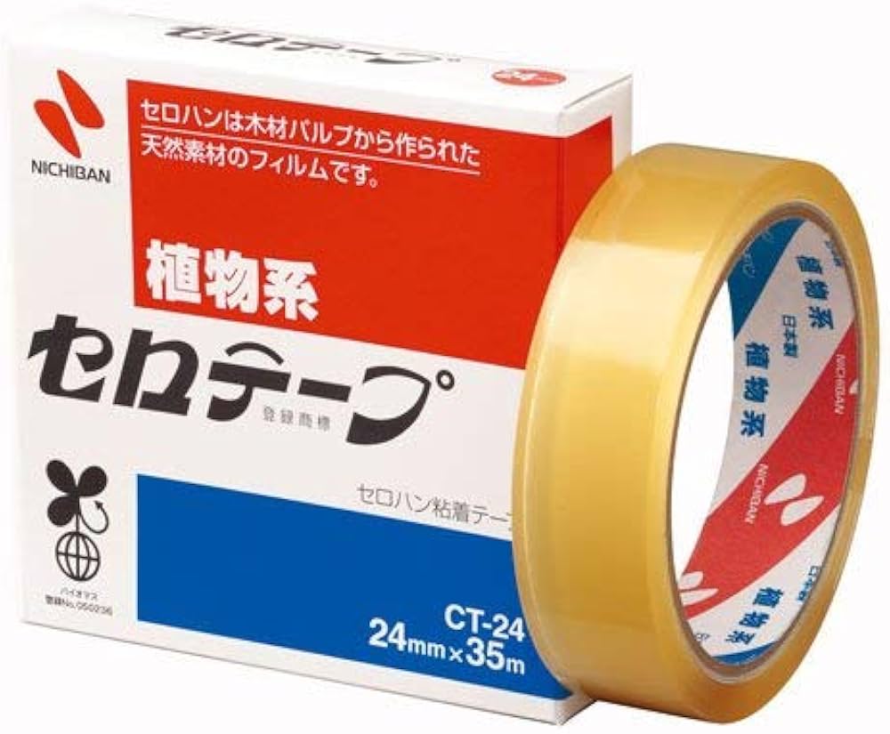 Amazon | ニチバン セロテープ 大巻 24mm×35m CT-24 | セロハンテープ