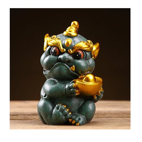 本翡翠天然石貔貅ひきゅうネックレス置物財福鑑別書2点付彫刻