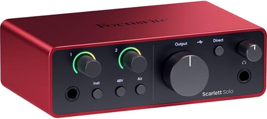 DTM・DAW FOCUSRITE Scarlett Solo 3rd Gen DTM・DAW Focusrite