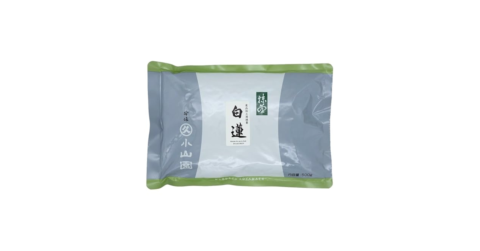丸久小山園 抹茶 白蓮 袋入 500g 抹茶 宇治 丸久小山園 白蓮 500g 袋
