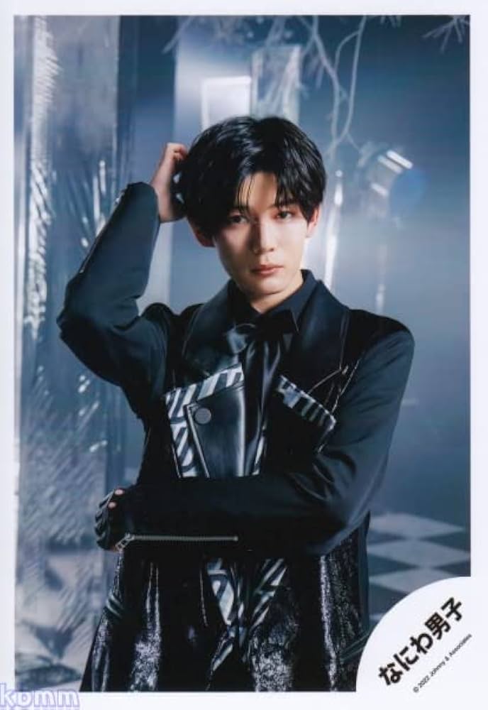 長尾謙杜 なにわ男子 公式写真 ① ソロ 混合 集合 Jロゴ Jr. 長尾謙杜