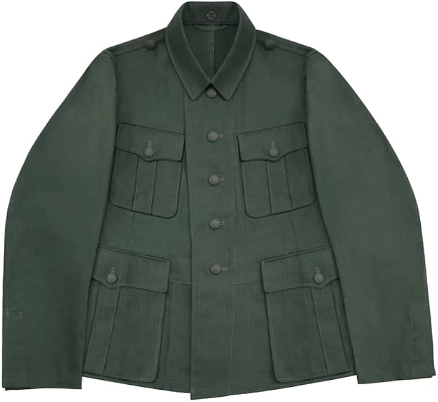 Amazon | 第二次世界大戦 ドイツ軍 国防軍 陸軍 M40 兵士用 夏用 HBT