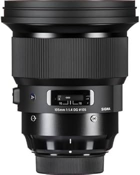 Amazon.com : Sigma 105mm f/1.4 DG HSM Art Lens for Sony E with