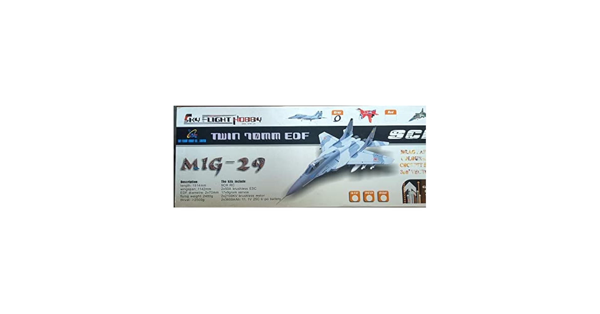 ラジコン 飛行機 Mig-29戦闘機70㎜ツイン EDF ダクト機 ラジコン