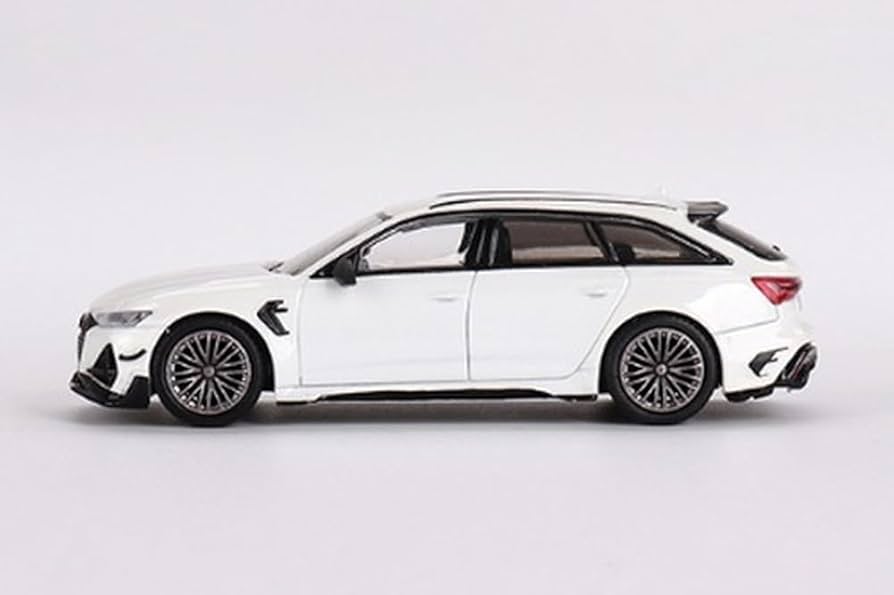 Amazon | MINI GT 1/64 アウディ ABT RS6-R グレイシアホワイト
