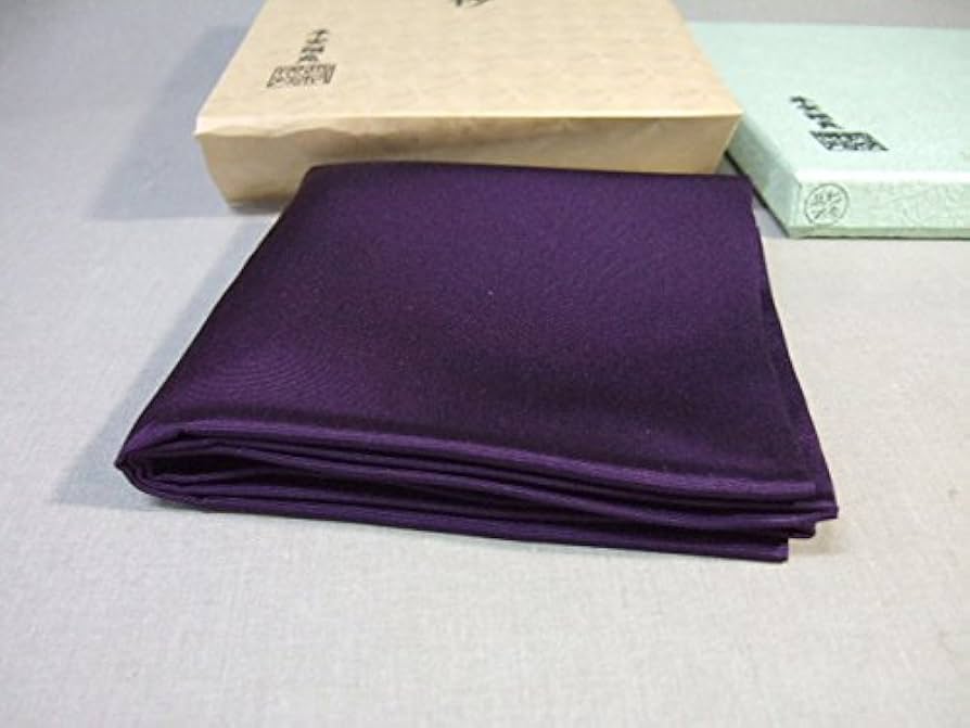 Amazon｜茶道具 袱紗 ふくさ 平安翔苑作 極上 茶道 帛紗 紫｜茶道用