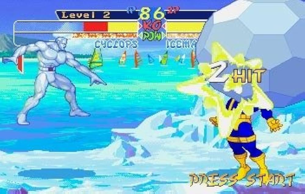 CAPCOM X-MEN: Children of the Atom ポスター CAPCOM X-MEN エックス