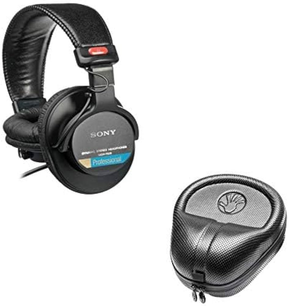 Amazon.co.jp: Sony MDR-7506 ヘッドフォン Slappaケースバンドル
