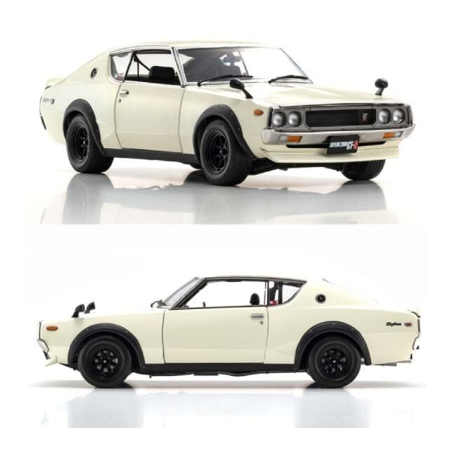 京商 1/18スカイラインGT−R ケンメリ KPGC110 ホワイト