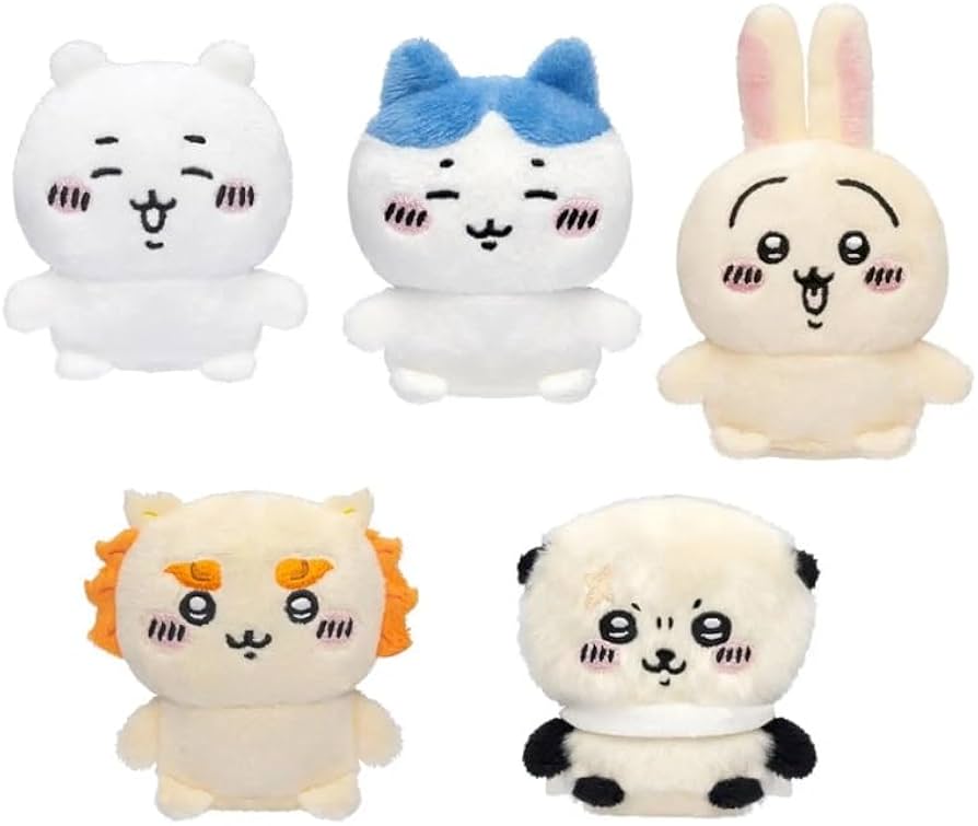 Amazon | 【ちいかわ お座りぬいぐるみ2 5種セット】フルコンプ