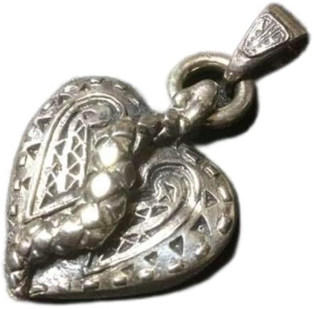 長渕 剛さんハートペンダント&剛さん本物ネックレス/60cm×3mm カモスタ