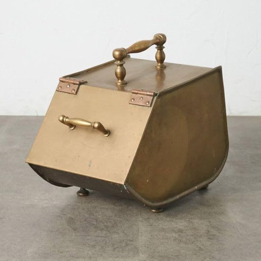 英国アンティーク コールボックス ファイアーツール 薪ストーブ