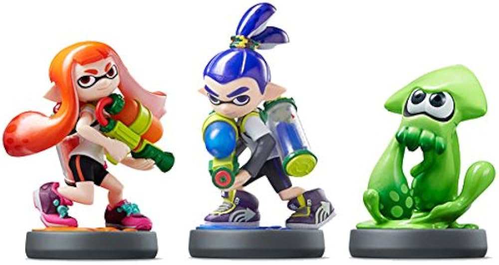 amiibo スプラトゥーン フィギュアセット Amazon | amiibo スプラ