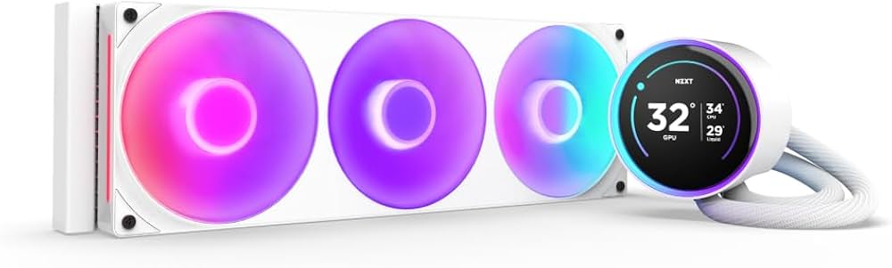 NZXT Kraken Elite 360 RGB - Refroidisseur liquide tout-en-un pour