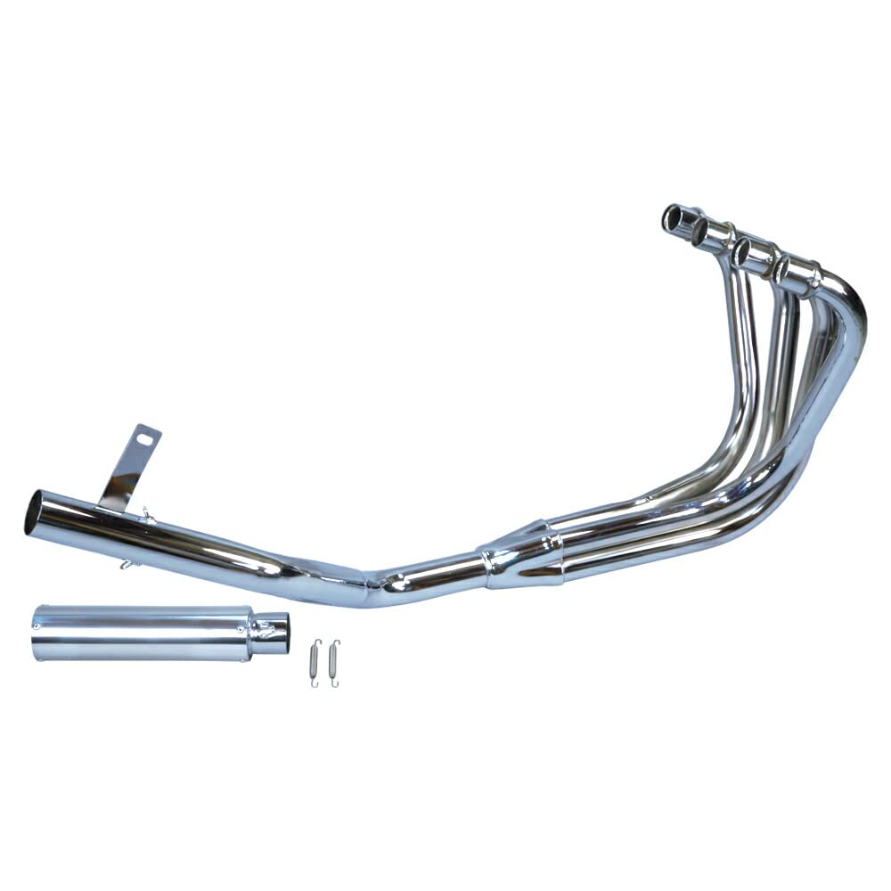 富士創業 6分割 マフラー メッキ ZRX400 / ZRX400Ⅱ前期～97 4-2-1