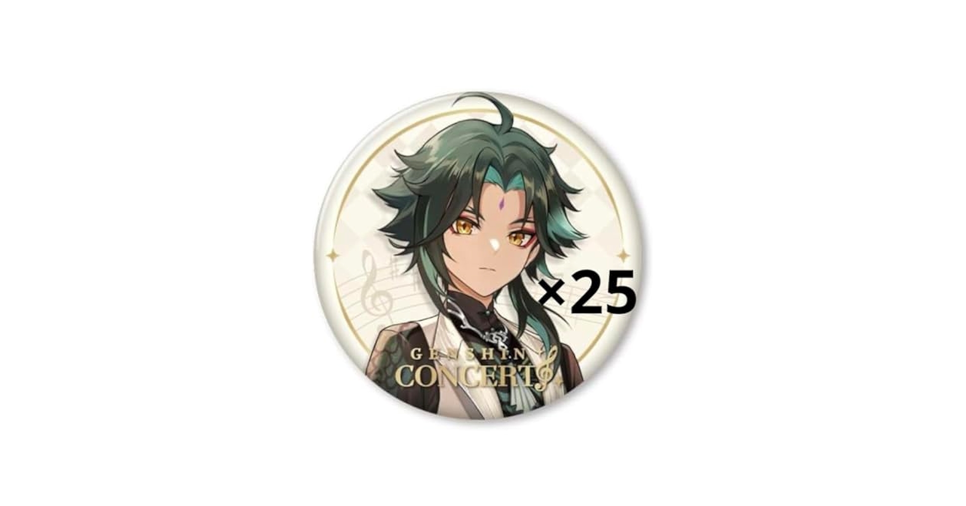 SEGA GIGO 原神 魈 缶バッジ プライズ